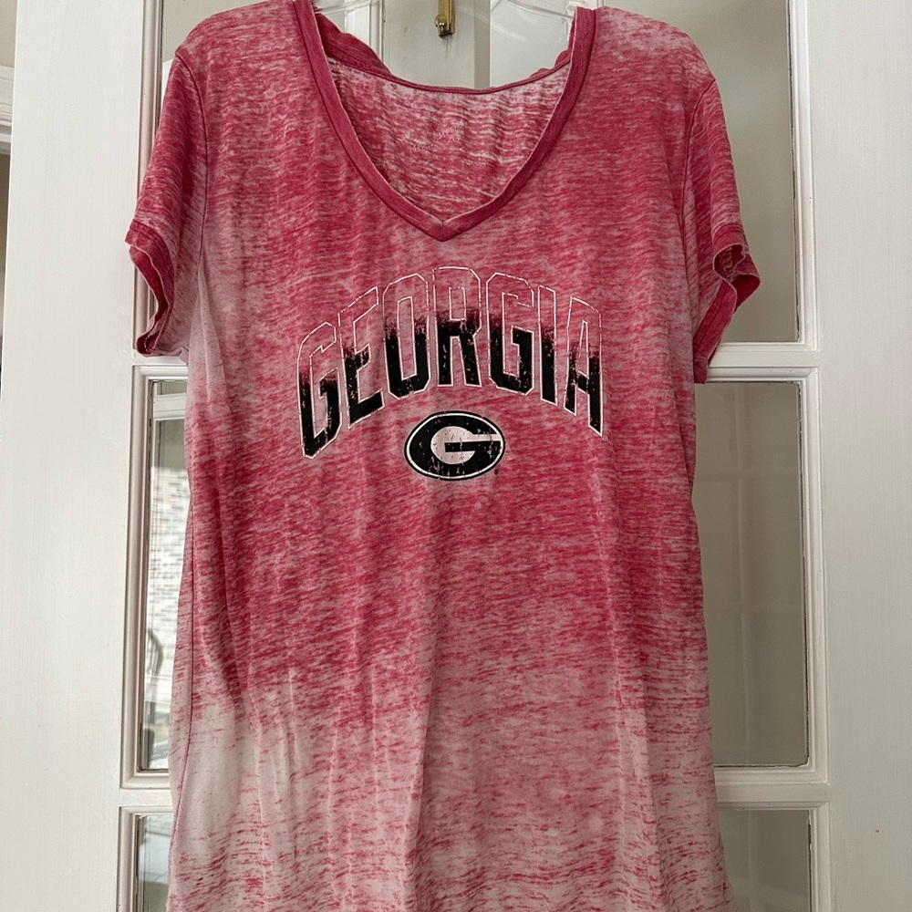 Red Georgia Graphic T-Shirt